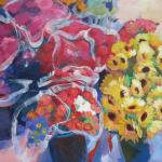 The Flower District
</br>3/20/15  New York, NY
</br>acrylic 
</br>posted 3/21/15  1:30pm
​