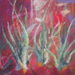 Red Onions for a Curious Horticulturalist
</br>​3/23/15 New York, NY
</br>pastel on paper prepared with coarse grit 
</br>posted 3/24/15 2:00pm